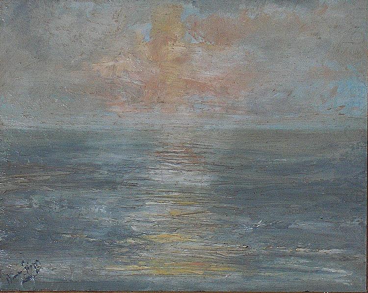 unknow artist Sunset at sea china oil painting image